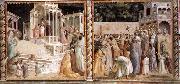 GADDI, Taddeo Life of the Virgin (detail) dfhh oil painting
